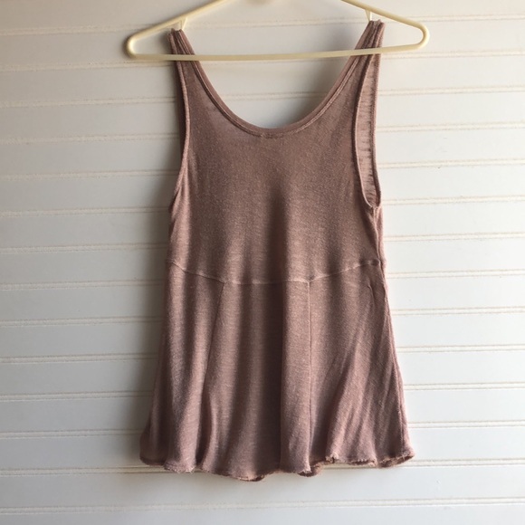 FREE PEOPLE INTIMATELY TOP IN MAUVE COLOR SIZE SMALL - Picture 3 of 5